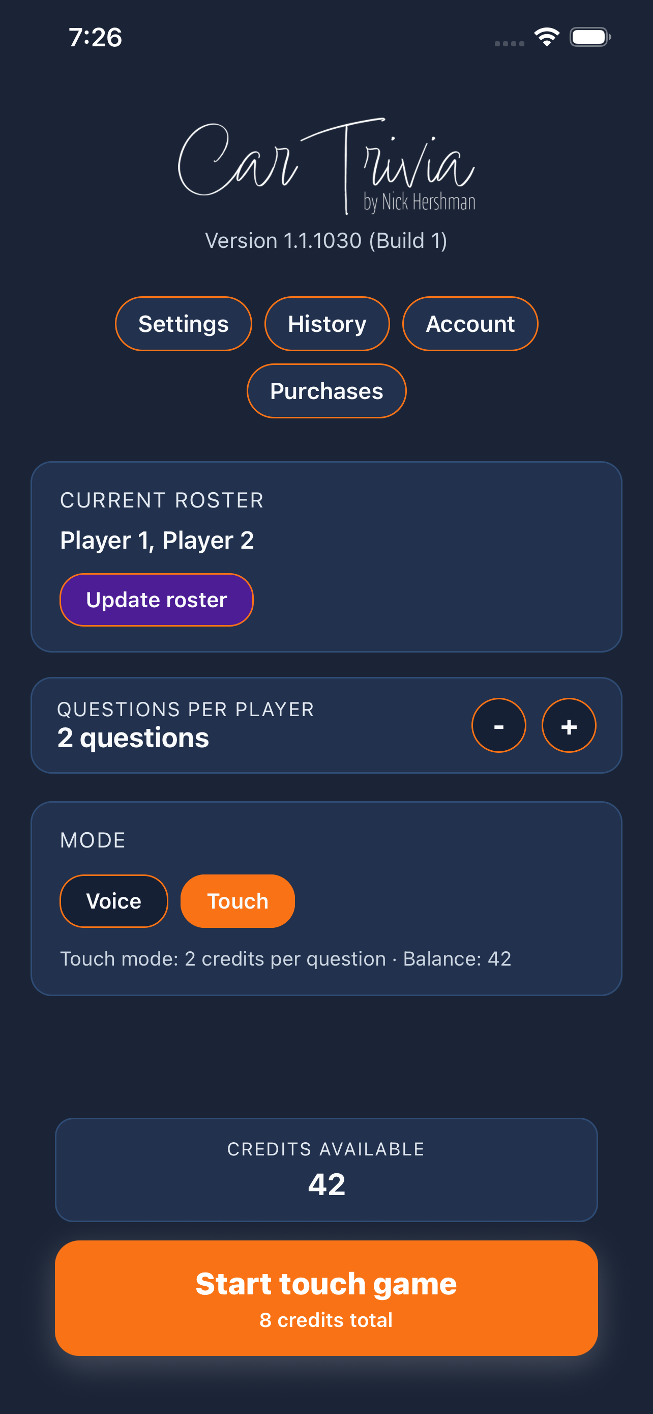 CarTrivia screenshot